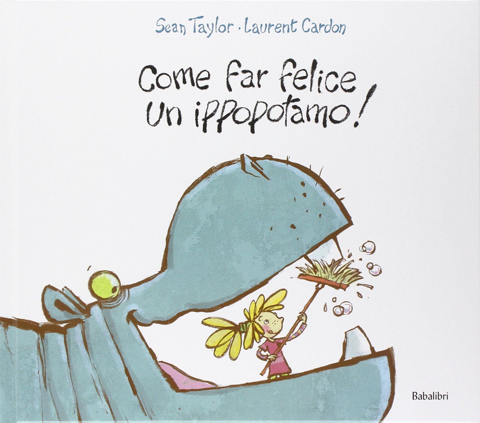 libro per bambini come far felice un ippopotamo