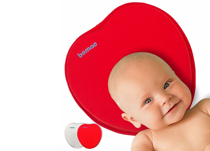 cuscino per neonati anti testa piatta
