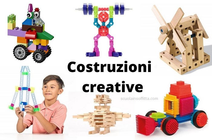 Costruzioni creative per bambini