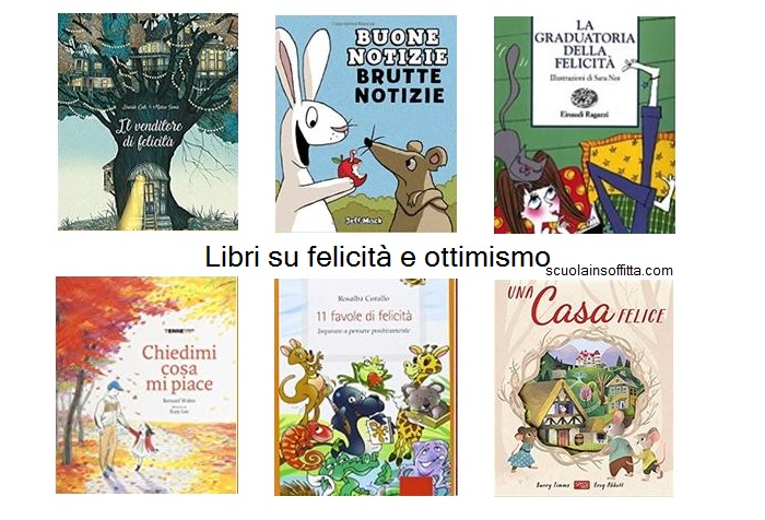 Libri per bambini su felicità e ottimismo