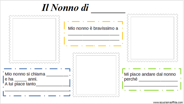 Biglietto Per La Festa Dei Nonni Da Stampare Scuolainsoffitta