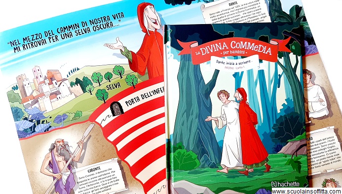 La divina commedia per bambini in edicola Hachette