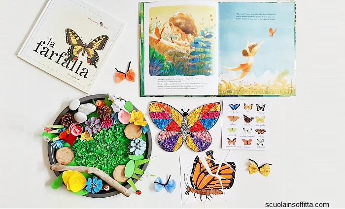 Attività per bambini sulle farfalle