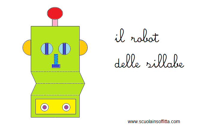 robot delle sillabe