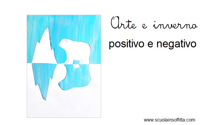 Arte e inverno: positivo e negativo